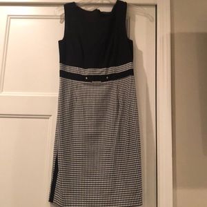 Black and white dress